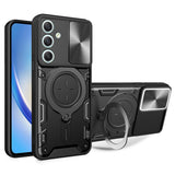 Husa pentru Samsung Galaxy A34 5G, Techsuit CamGuard Pro, albastru