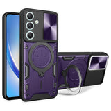 Husa pentru Samsung Galaxy A34 5G, Techsuit CamGuard Pro, albastru