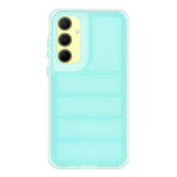 Husa pentru Samsung Galaxy A35 5G, Techsuit Wave Shield, turcoaz
