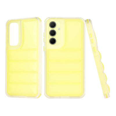 Husa pentru Samsung Galaxy A35 5G, Techsuit Wave Shield, galben