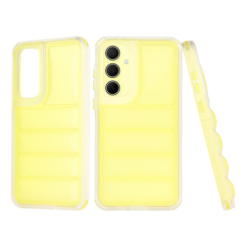 Husa pentru Samsung Galaxy A35 5G, Techsuit Wave Shield, galben