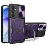 Husa pentru Samsung Galaxy A55 5G, Techsuit CamGuard Pro, albastru