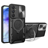 Husa pentru Samsung Galaxy A55 5G, Techsuit CamGuard Pro, albastru