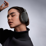 Casti wireless Acefast Wireless Headset (H6), Type-C, Bluetooth 5.3, Active Reducere zgomot, IPX4, 500mAh, Hi-Fi Sound, alb