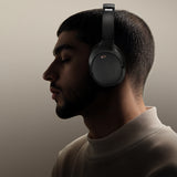 Casti wireless Acefast Wireless Headset (H6), Type-C, Bluetooth 5.3, Active Reducere zgomot, IPX4, 500mAh, Hi-Fi Sound, alb