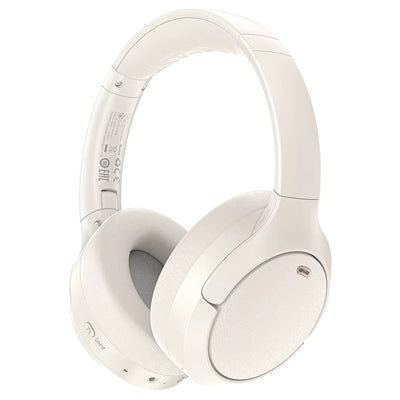 Casti wireless Acefast Wireless Headset (H6), Type-C, Bluetooth 5.3, Active Reducere zgomot, IPX4, 500mAh, Hi-Fi Sound, alb