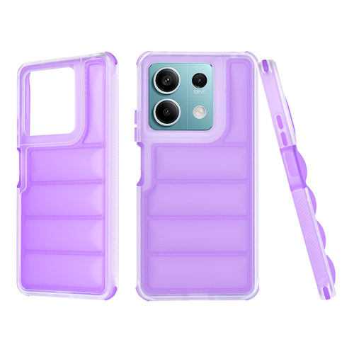 Husa pentru Xiaomi Redmi Note 13 5G, Techsuit Wave Shield, mov