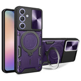 Husa pentru Samsung Galaxy A54, Techsuit CamGuard Pro, albastru