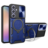 Husa pentru Samsung Galaxy A54, Techsuit CamGuard Pro, albastru