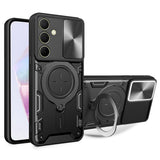Husa pentru Samsung Galaxy A35 5G, Techsuit CamGuard Pro, albastru