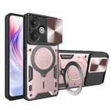 Husa pentru Xiaomi Redmi 13C 5G, Techsuit CamGuard Pro, roz auriu