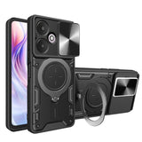 Husa pentru Xiaomi Redmi 13C 5G, Techsuit CamGuard Pro, albastru
