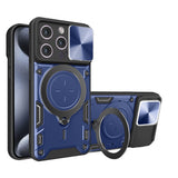 Husa pentru iPhone 15 Pro, Techsuit CamGuard Pro, albastru