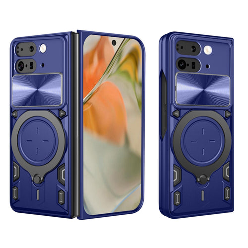 Husa pentru Google Pixel 9 Pro Fold, Techsuit CamGuard Pro, albastru
