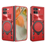 Husa pentru Google Pixel 9 Pro Fold, Techsuit CamGuard Pro, albastru