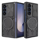 Husa pentru Samsung Galaxy Z Fold6, Techsuit CamGuard Pro, albastru