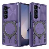 Husa pentru Samsung Galaxy Z Fold6, Techsuit CamGuard Pro, albastru