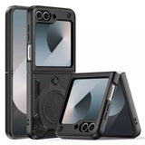 Husa pentru Samsung Galaxy Z Flip6, Techsuit CamGuard Pro, mov