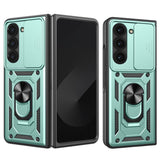 Husa pentru Samsung Galaxy Z Fold6, Techsuit CamShield Series, albastru