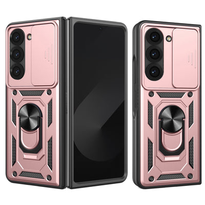 Husa pentru Samsung Galaxy Z Fold6, Techsuit CamShield Series, roz