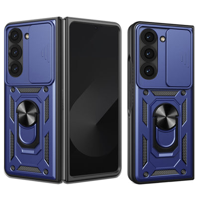 Husa pentru Samsung Galaxy Z Fold6, Techsuit CamShield Series, albastru