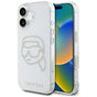 Husa pentru iPhone 16, Karl Lagerfeld IML Rhinestones (KLHCP16SHKHDCELT), transparenta