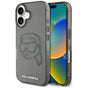 Husa pentru iPhone 16, Karl Lagerfeld IML Rhinestones (KLHCP16SHKHDCELK), negru