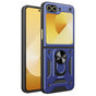 Husa pentru Samsung Galaxy Z Flip6, Techsuit CamShield Series, albastru