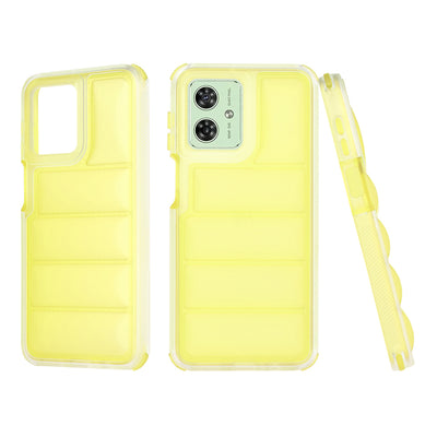 Husa pentru Motorola Moto G54, Techsuit Wave Shield, galben