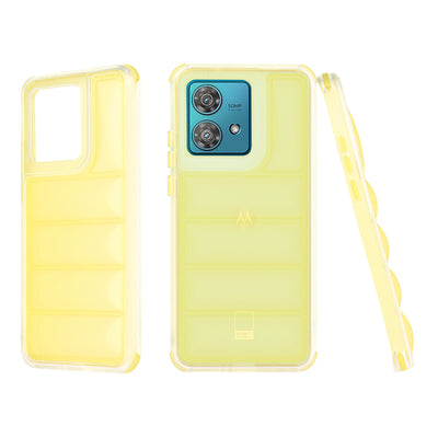 Husa pentru Motorola Edge 40 Neo, Techsuit Wave Shield, galben