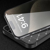 Husa pentru OnePlus 13R, Techsuit CarbonFiber, negru