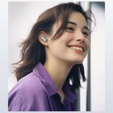 Casti wireless Acefast Acefit Neo (FA003), USB-C, IPX4, Bluetooth 5.3, Call Reducere zgomot, Bass Effect, 550mAh, alb