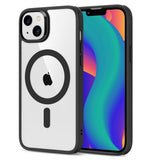 Husa pentru iPhone 13, ESR Classic Hybrid HaloLock, negru;transparenta