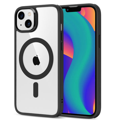 Husa pentru iPhone 13, ESR Classic Hybrid HaloLock, negru;transparenta