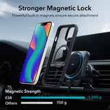 Husa pentru iPhone 13, ESR Classic Hybrid HaloLock, negru;transparenta