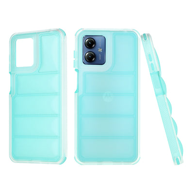 Husa pentru Motorola Moto G14, Techsuit Wave Shield, turcoaz