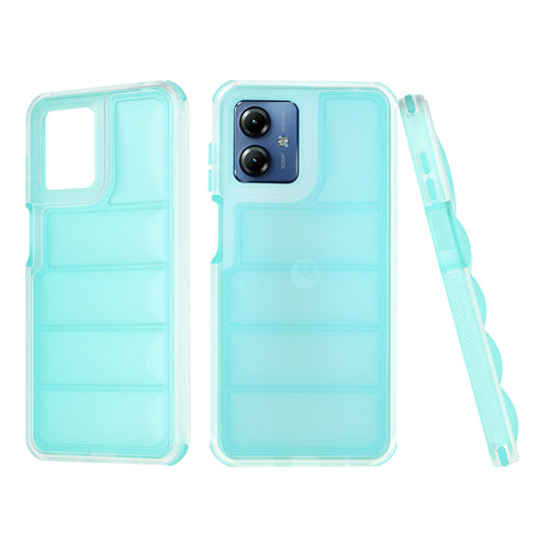 Husa pentru Motorola Moto G14, Techsuit Wave Shield, turcoaz