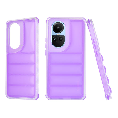 Husa pentru OPPO Reno10, Techsuit Wave Shield, mov
