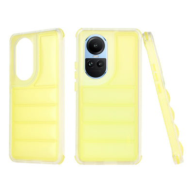 Husa pentru OPPO Reno10, Techsuit Wave Shield, galben