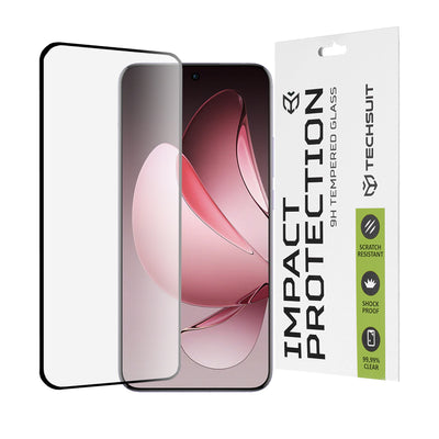 Folie de protectie pentru OPPO Reno13 Pro, Techsuit 111D Full Cover / Full Glue Glass / 3D Curved Screen