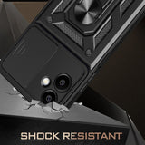 Husa pentru Samsung Galaxy S25 Edge, Techsuit CamShield Series, albastru