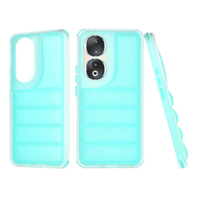 Husa pentru Honor 90, Techsuit Wave Shield, turcoaz