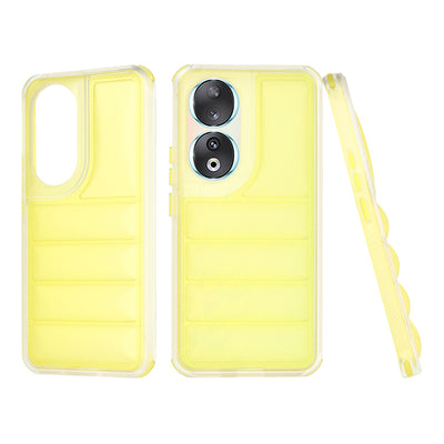 Husa pentru Honor 90, Techsuit Wave Shield, galben