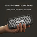 Boxa portabila Havit (SK905BT), Type-C, Bluetooth 5.3, TWS, TF, AUX, Hands-Free Call, IPX7, 2000mAh, bej
