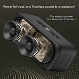 Boxa portabila Havit (SK905BT), Type-C, Bluetooth 5.3, TWS, TF, AUX, Hands-Free Call, IPX7, 2000mAh, negru