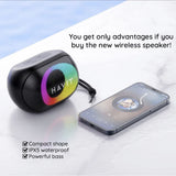 Boxa portabila Havit (SK885BT), Type-C, Bluetooth 5.3, TWS, TF, FM, AUX, USB, Hands-Free Calls, 1800mAh, albastru