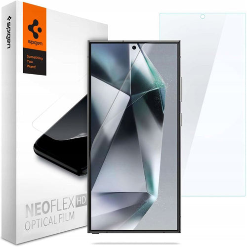 Folie de protectie pentru Samsung Galaxy S24 Ultra, Spigen (2 pack) Neo Flex HD (AFL07494)