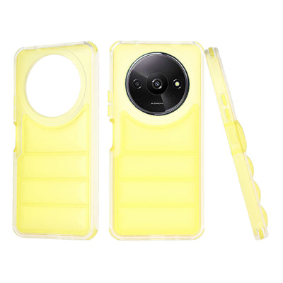 Husa pentru Xiaomi Redmi A3, Techsuit Wave Shield, galben