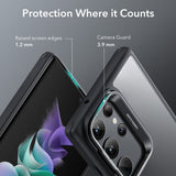 Husa pentru Samsung Galaxy S23 Ultra, ESR Classic Kickstand, negru;transparenta
