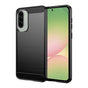 Husa pentru Samsung Galaxy A56 5G, Techsuit Carbon Silicone, negru
